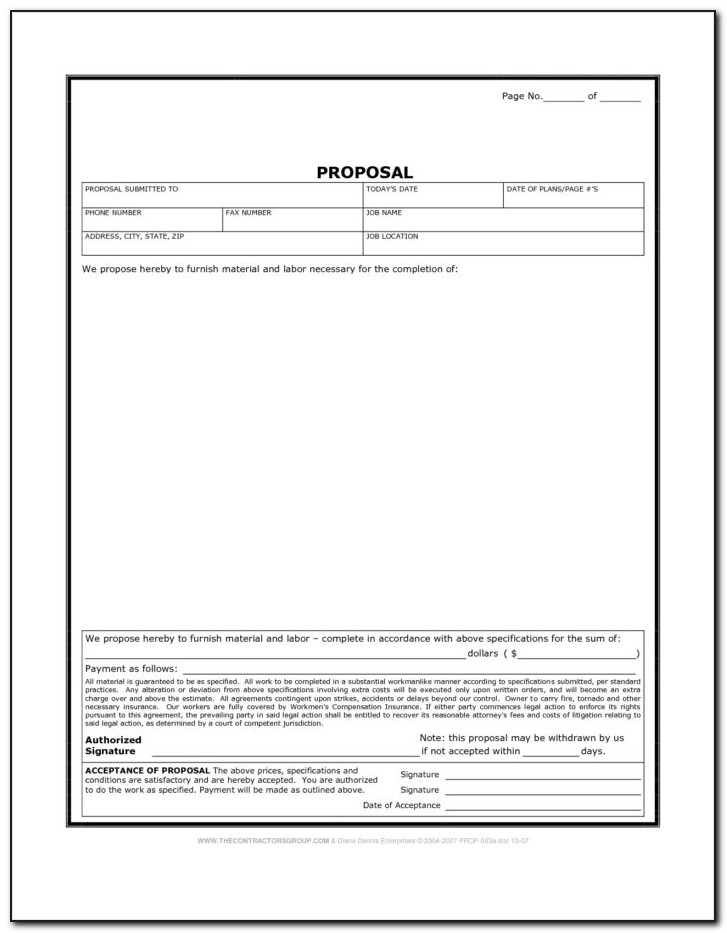 Aia Contract Template