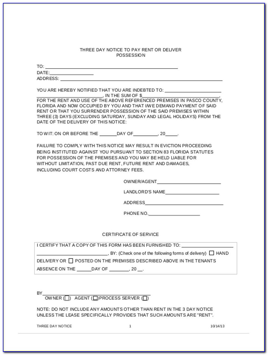 Clay County Florida Eviction Forms