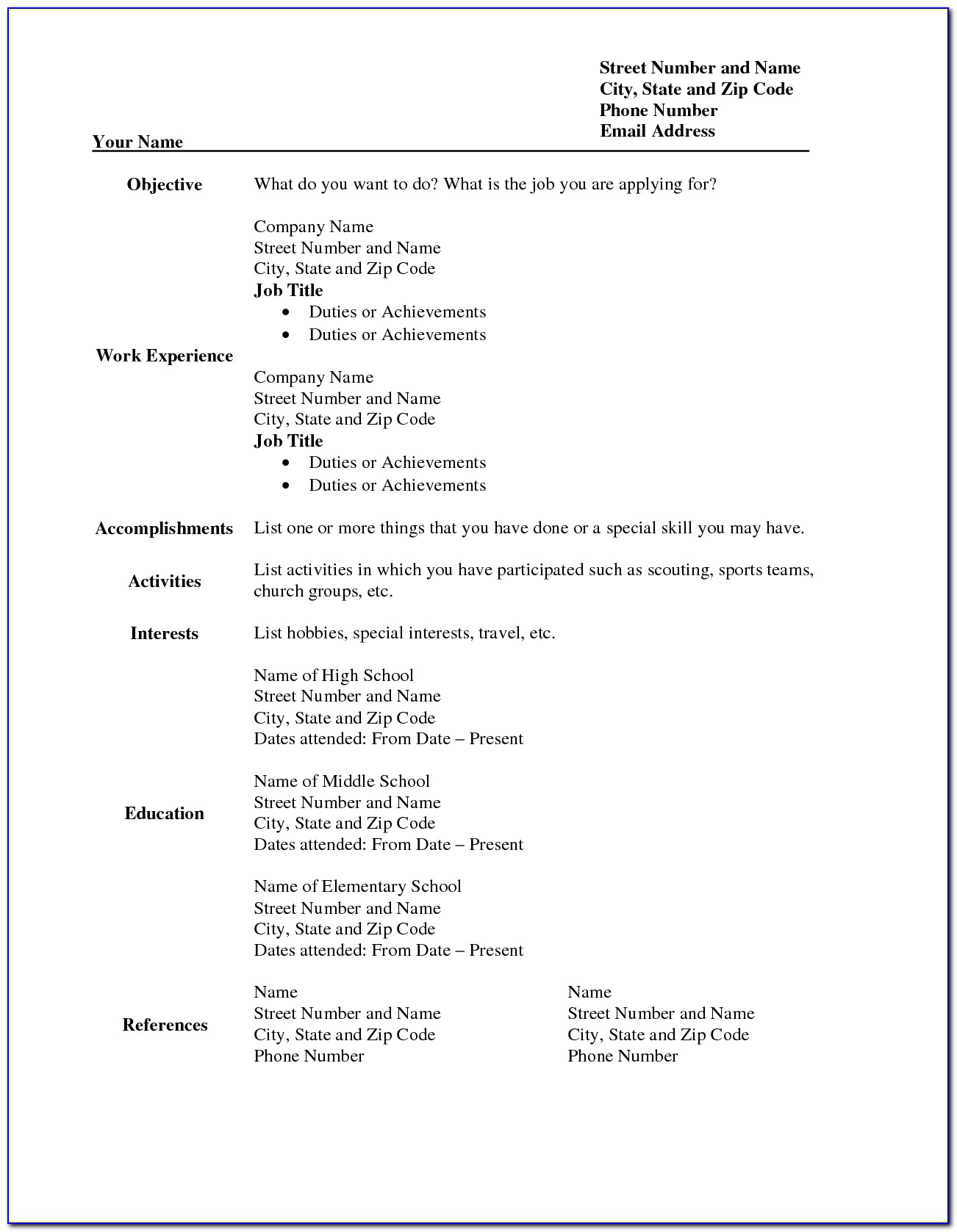 Cover Letter Sample For Resume Email