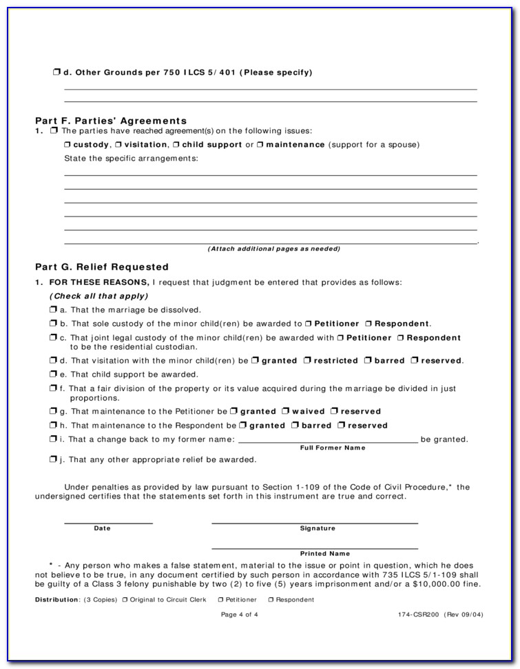 Dissolution Of Marriage Franklin County Ohio Forms