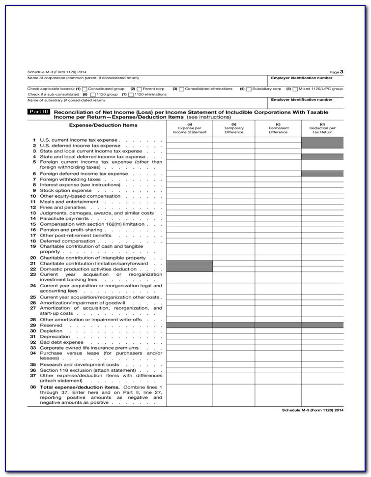 Form 1120s 2014 Instructions