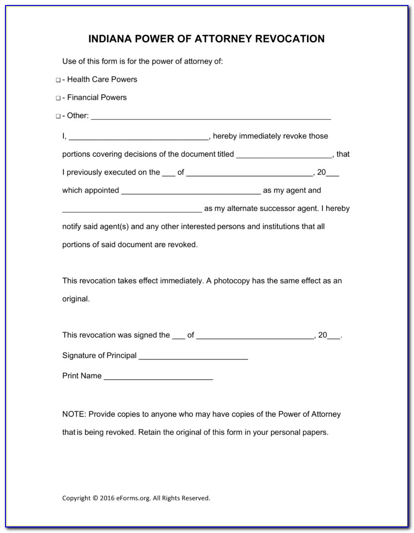 Free Printable Power Of Attorney Forms For Virginia