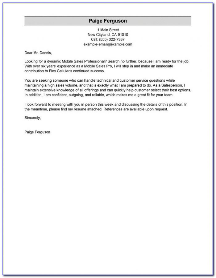 Best Free Professional Job Cover Letter Samples Professional Cover Letter Examples