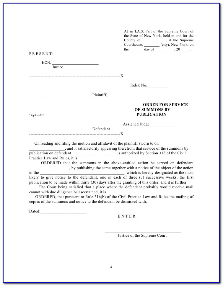 Free Uncontested Divorce Forms Ny