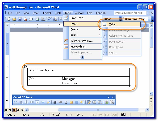 How To Create Fillable Forms In Word 2007