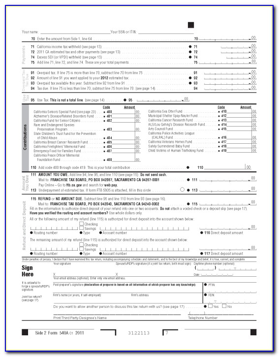Illinois Income Tax Forms 1040ez