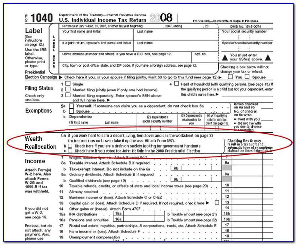 Irs Forms 1040