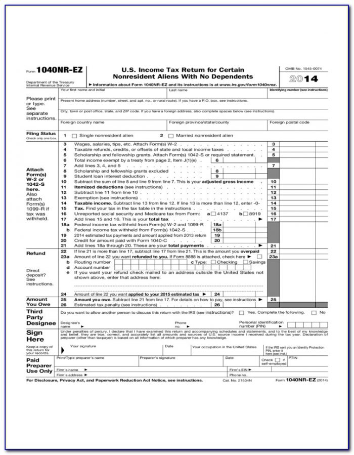 Irs Forms 1040ez 2011