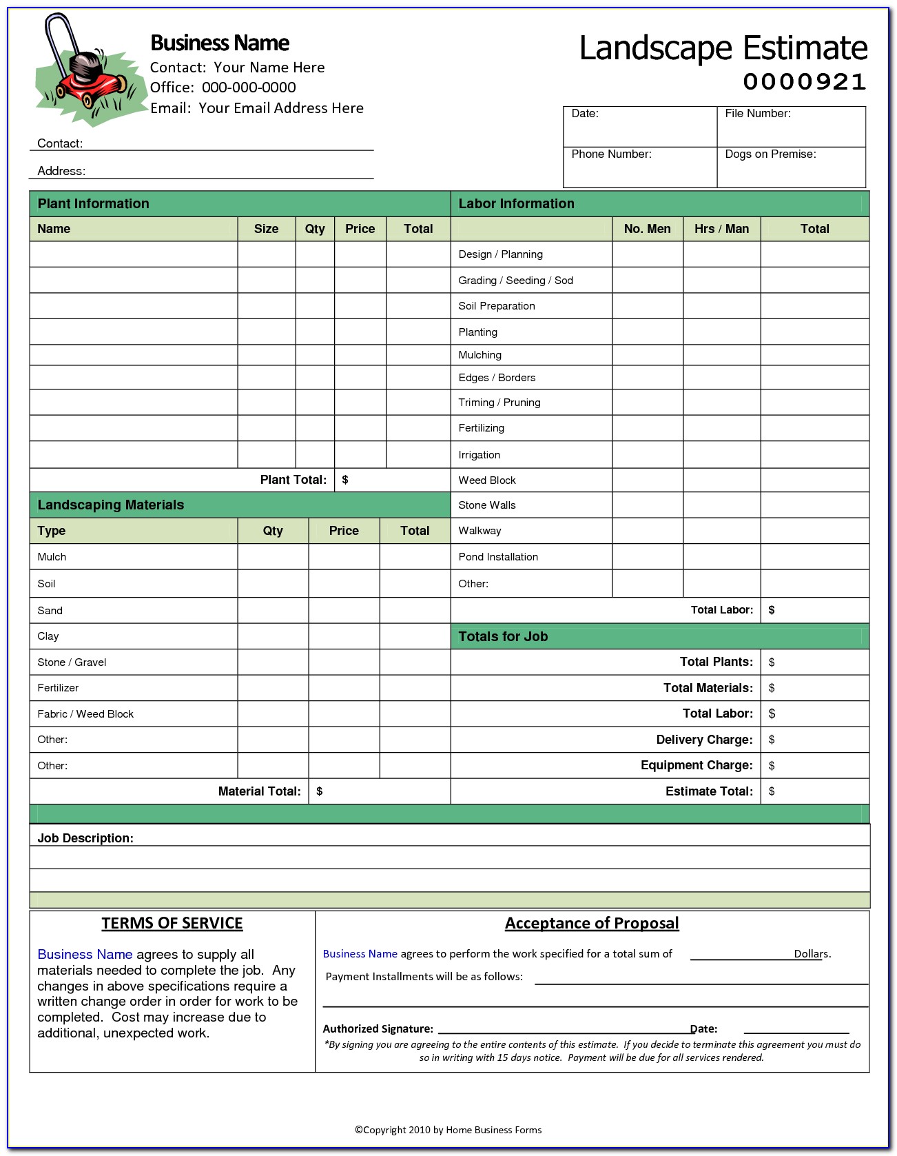 Lawn Care Brochure Templates Brochures Resume Examples a15qMby15e