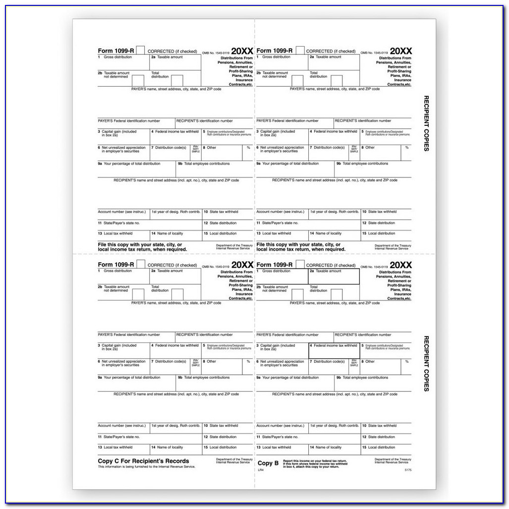 Tax Forms 1099 Printable