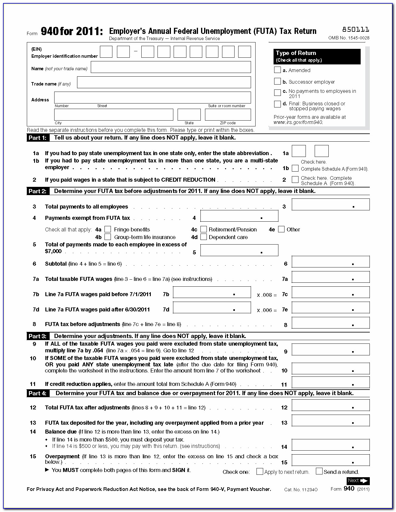Quickbooks Tax Forms