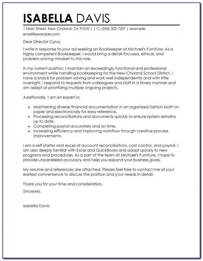 Samples Of Cv And Cover Letter
