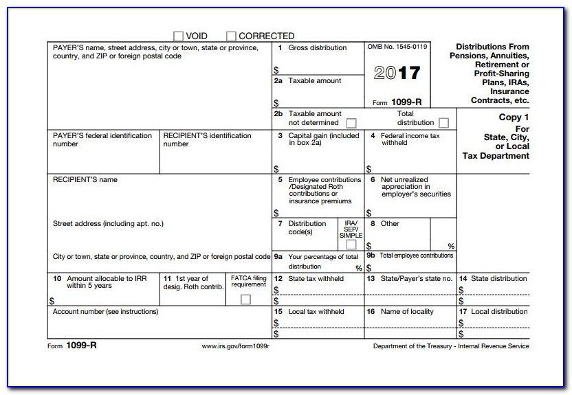 Tax Form 1099 R Box 7