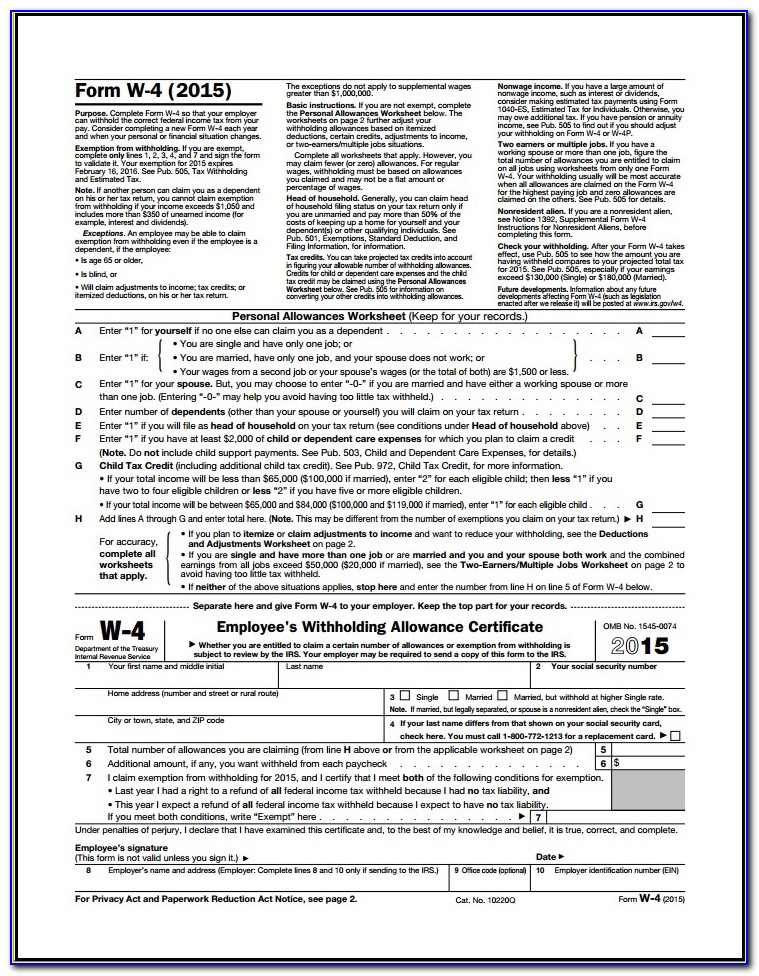 Us Gov Tax Forms 1040a