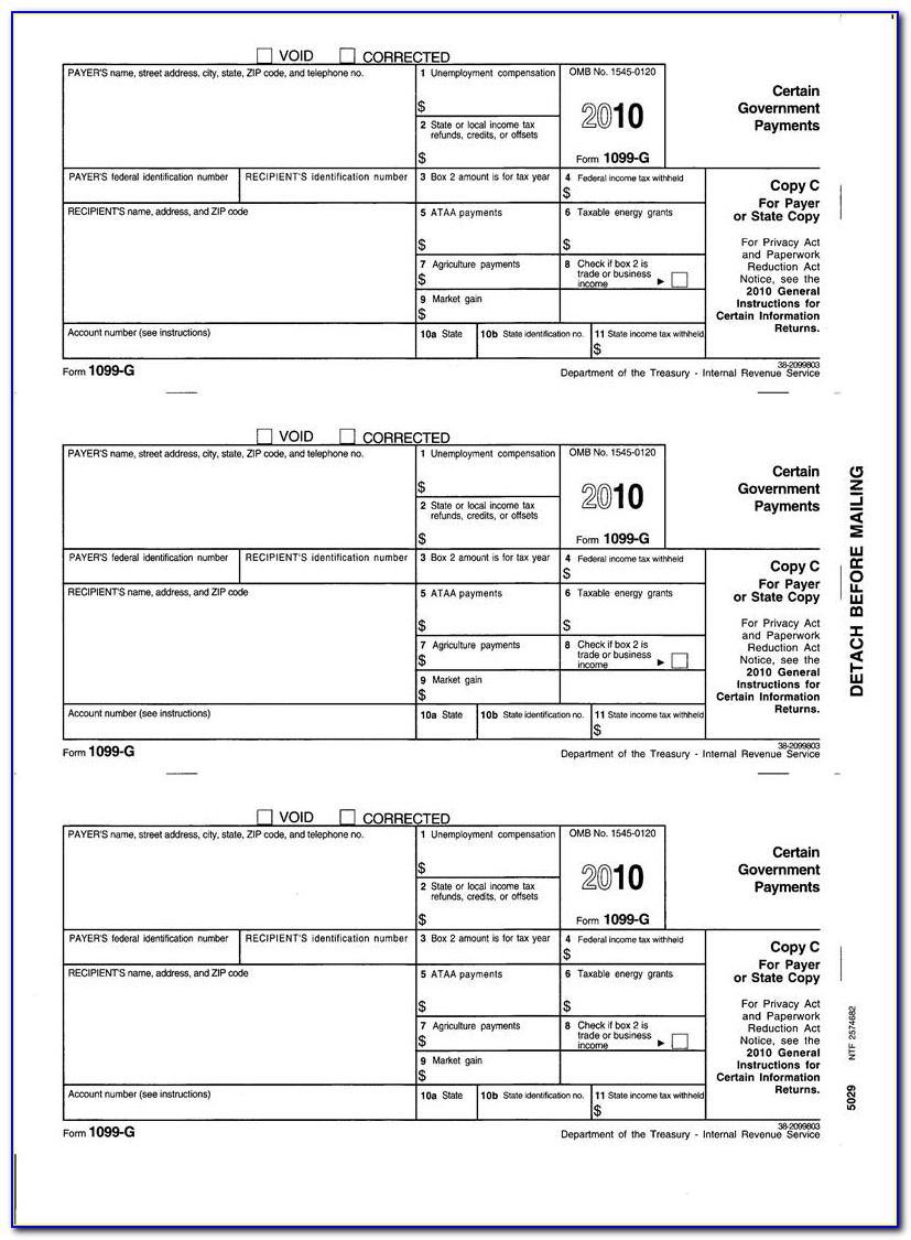 1099 Form Tax Act