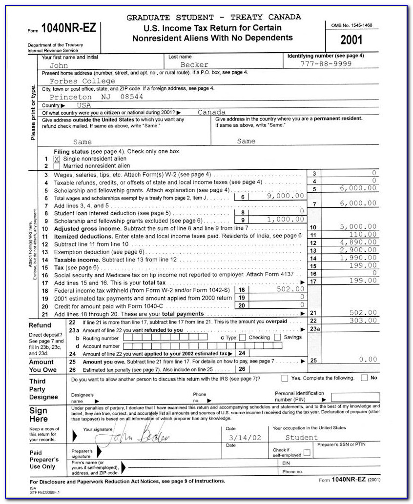 2018 Income Tax Forms Printable