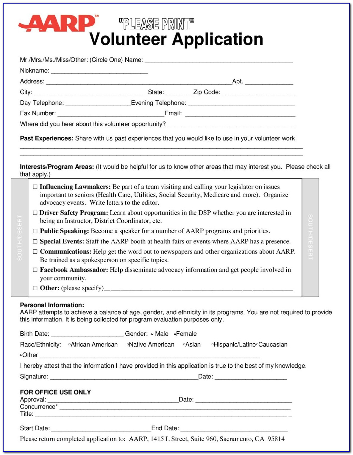 Aarp Supplemental Insurance Application Form