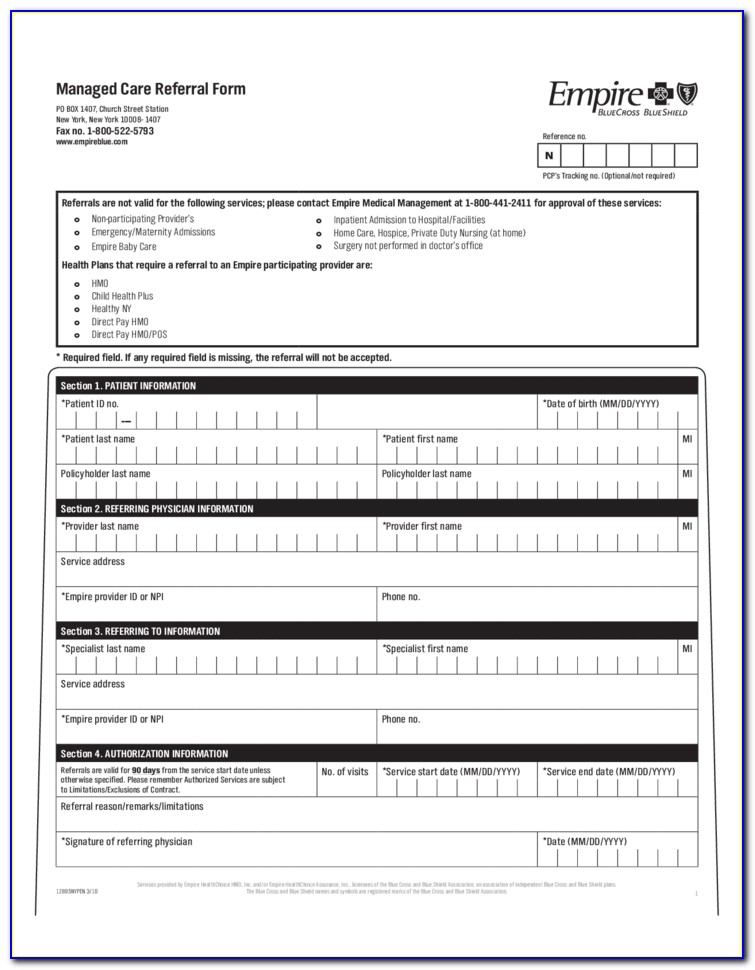 Blue Cross Extended Health Care Form