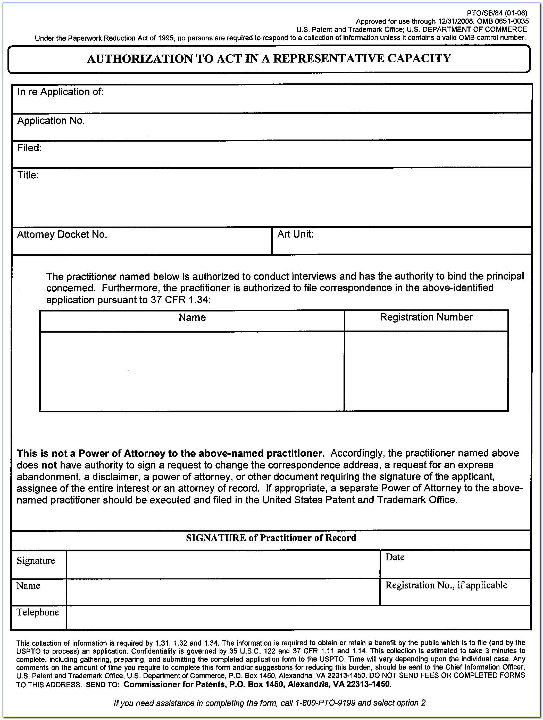 Canadian Provisional Patent Application Form