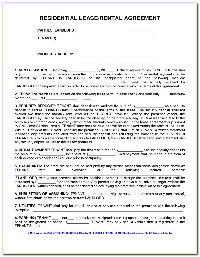 City Of Chicago Apartment Lease Form