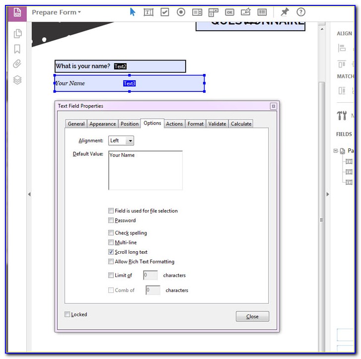 Creating Fillable Pdf Forms Adobe Acrobat 9 Pro
