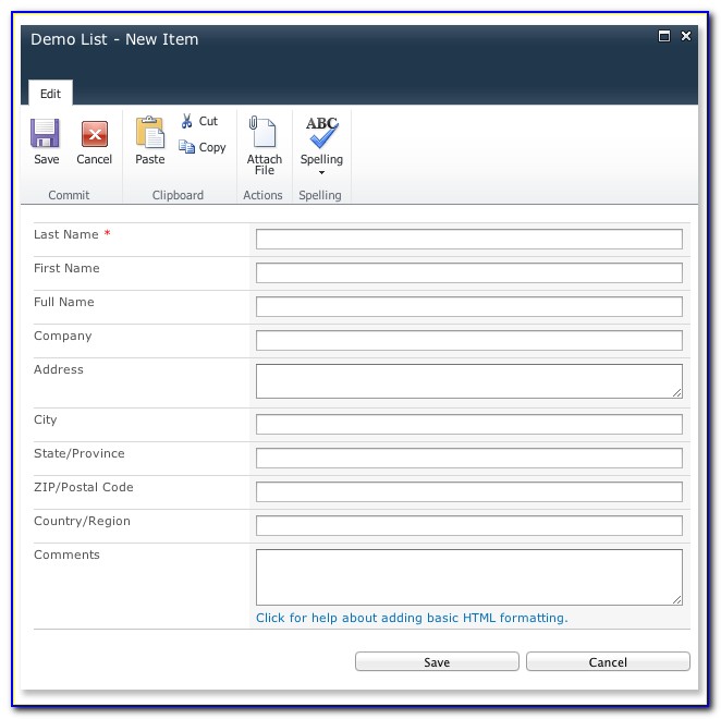 Creating Forms On Sharepoint 2013