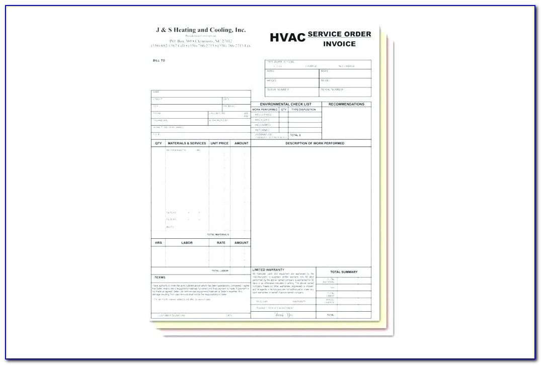 Custom Business Order Forms