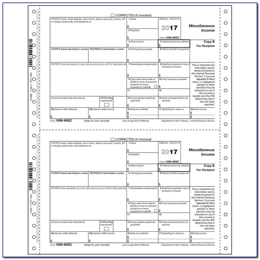 Filing Form 1099 Misc Electronically