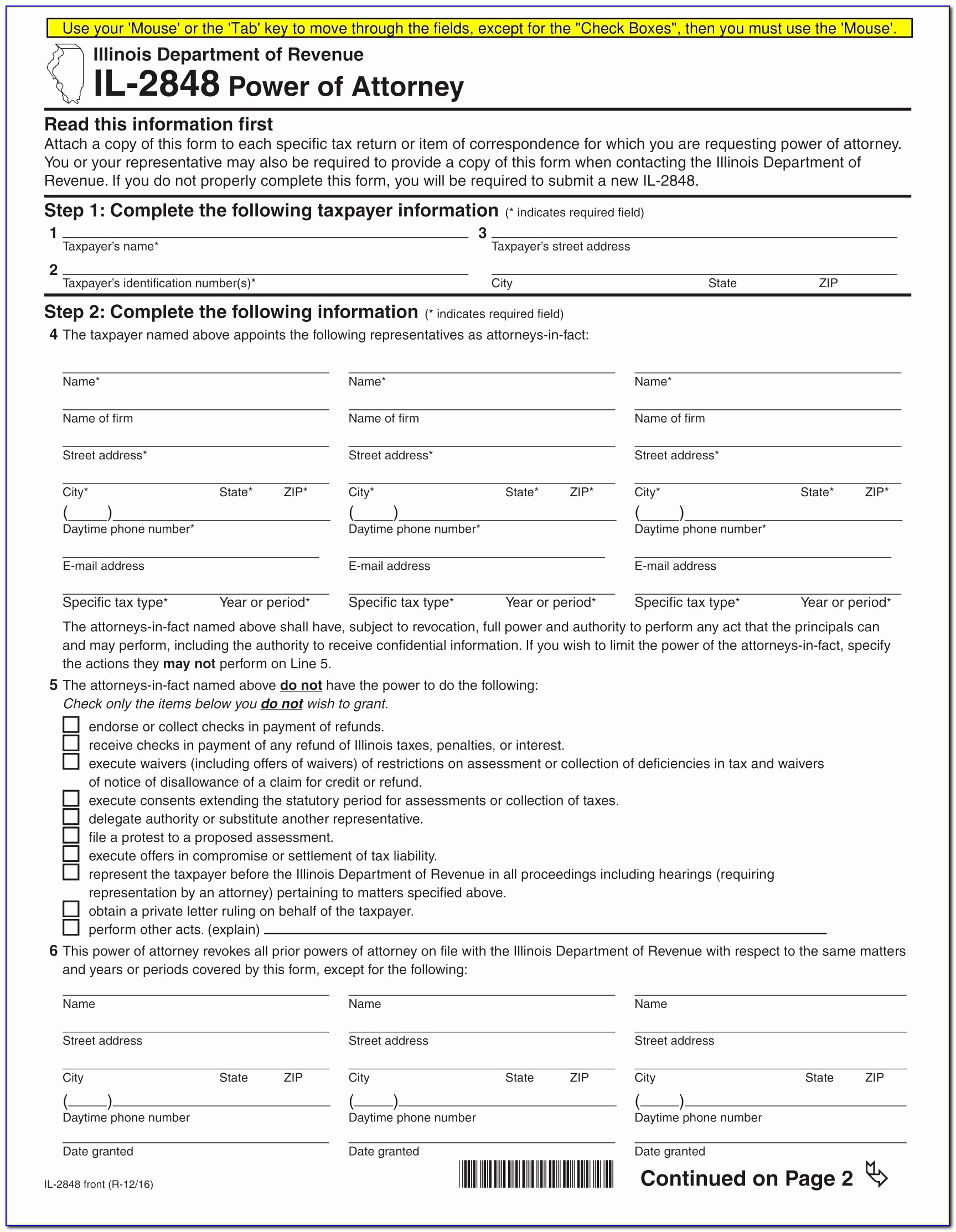 Free Durable Power Of Attorney Form Illinois Fresh Mississippi Power Attorney Unique Free Power Attorney Form