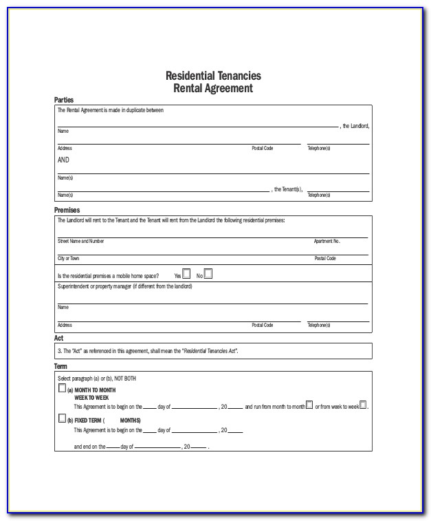 Free Minnesota Residential Lease Agreement Forms