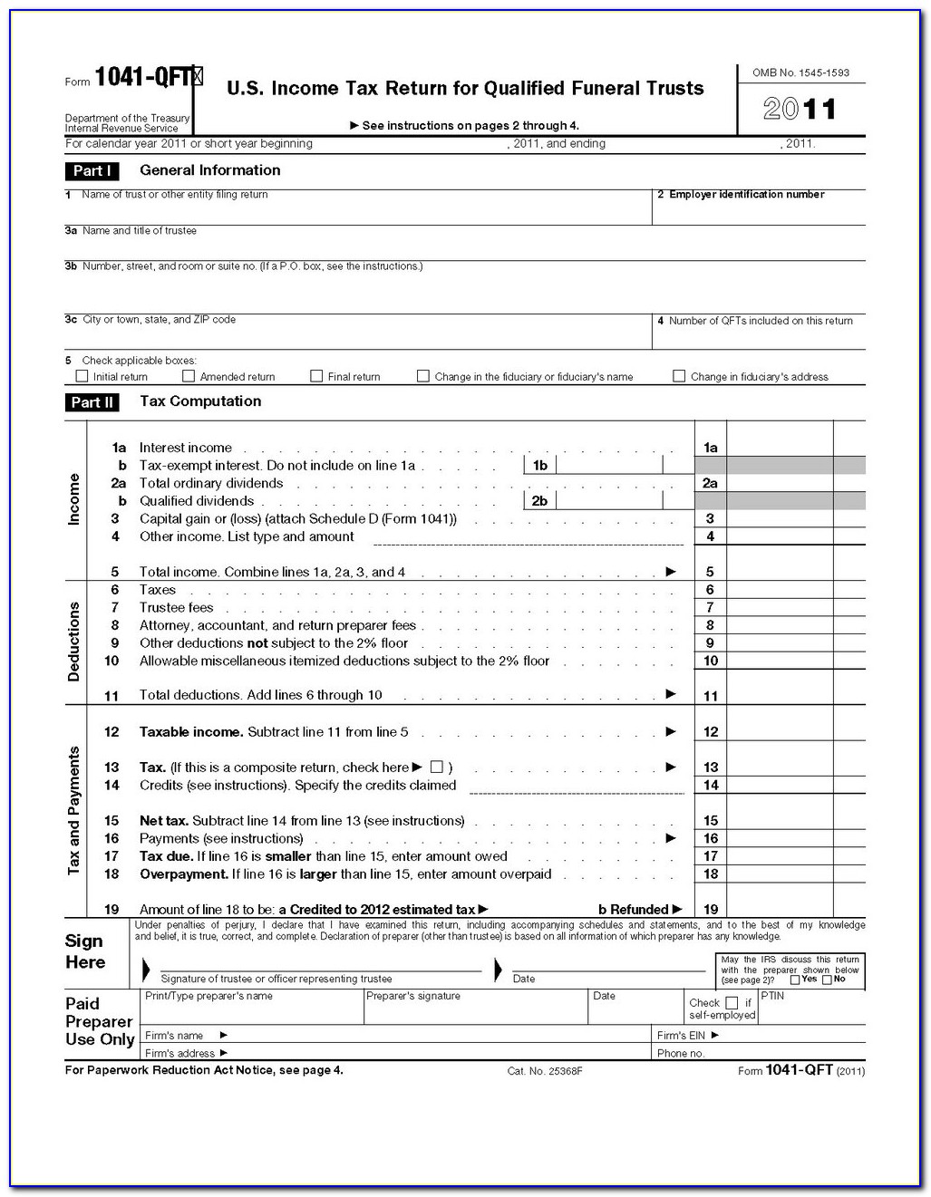 Irs Forms 1041 Schedule K 1