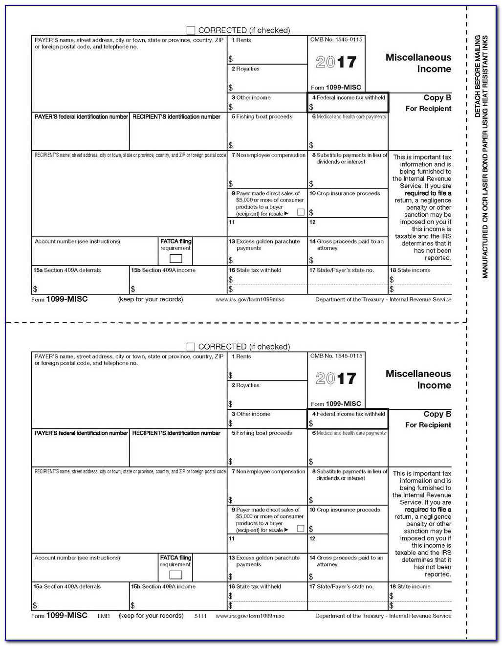 Irs Forms 1099 Misc 2014