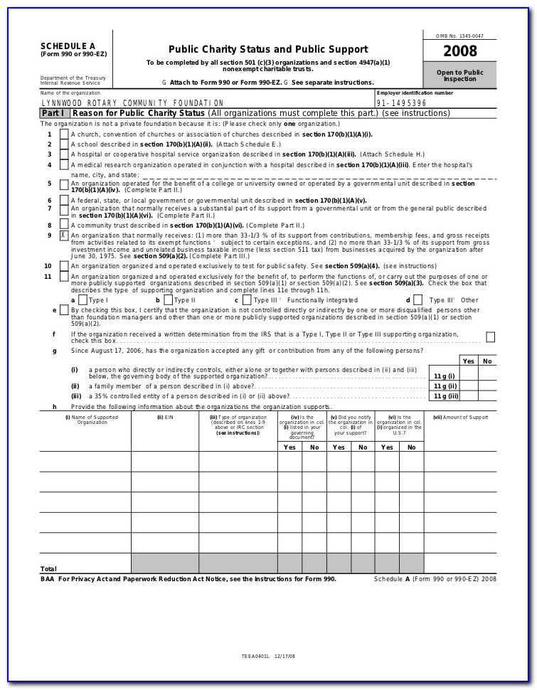 Irs Forms 990 Ez 2014