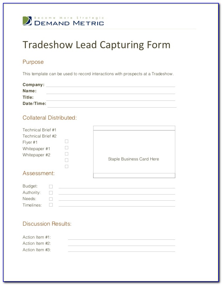 Lead Capture Forms In Facebook