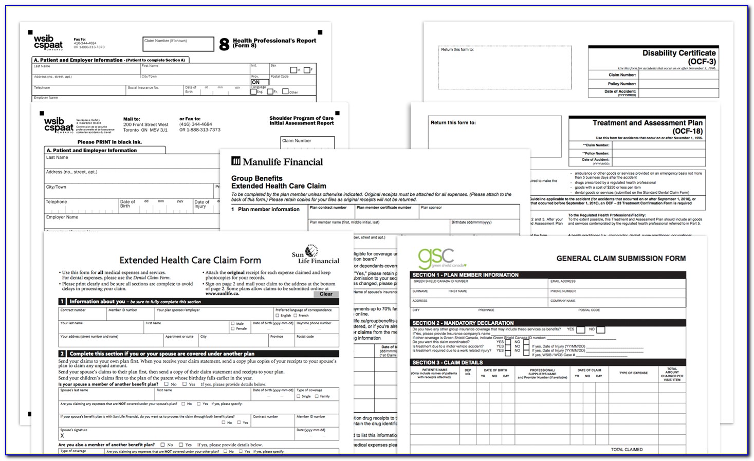 Manitoba Blue Cross Extended Health Care Claim Form