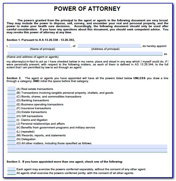 Medical Durable Power Of Attorney Form Tennessee