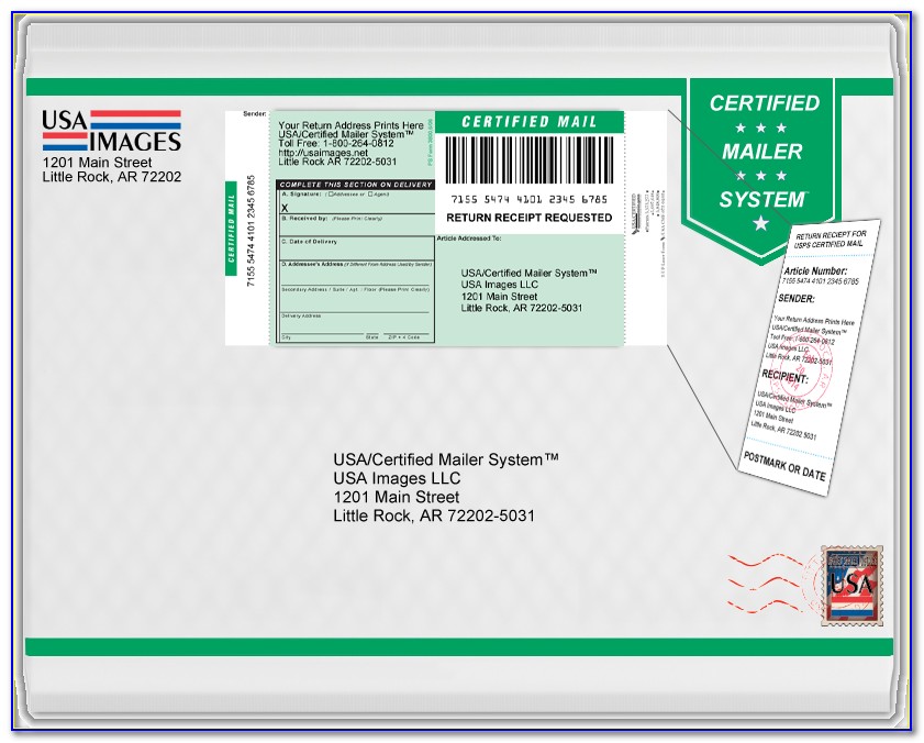 Printable Certified Mail Forms