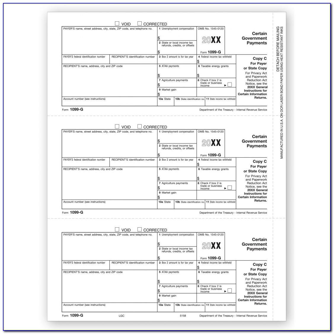 Quickbooks Print 1099 Forms On Blank Paper