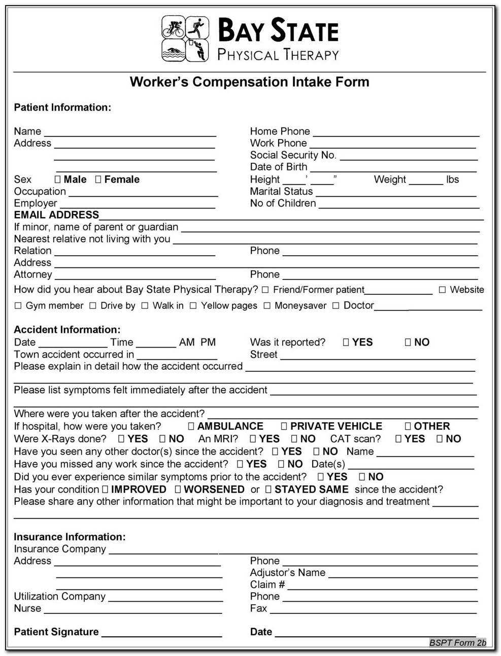 Sedgwick Workers Compensation Standard Intake Form