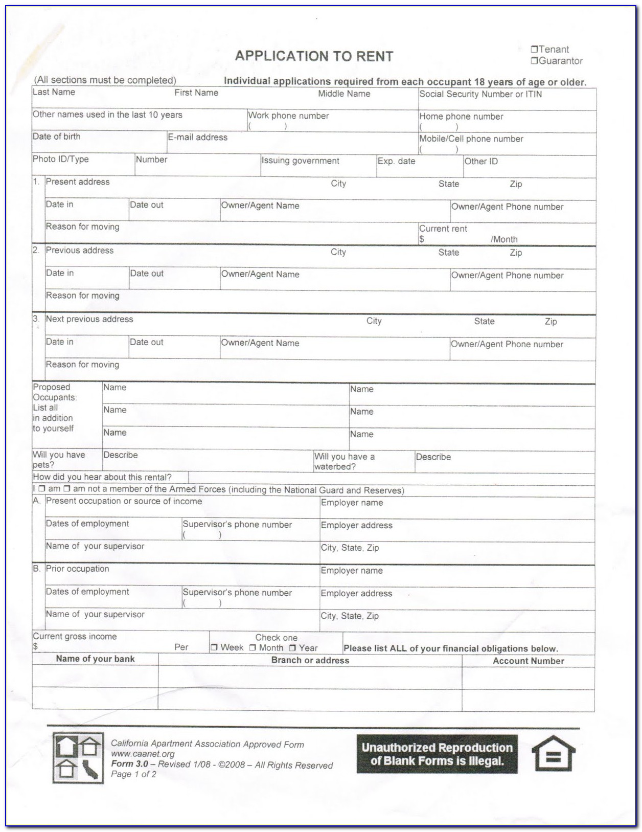 Staples Lease Forms