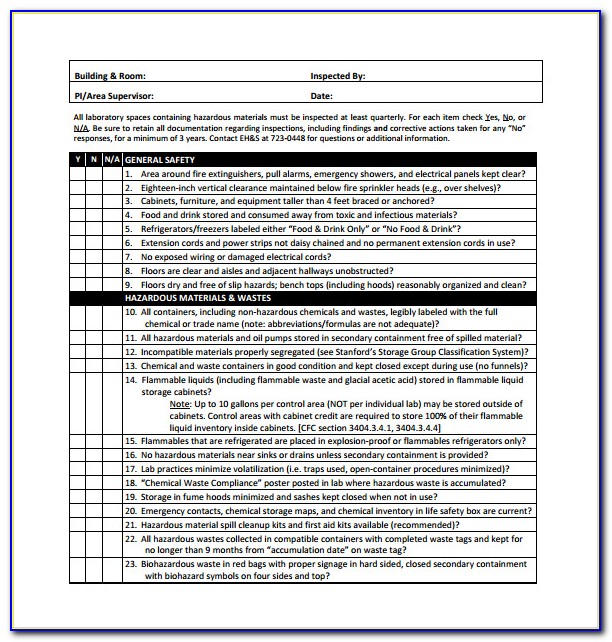 Tractor Trailer Damage Inspection Form