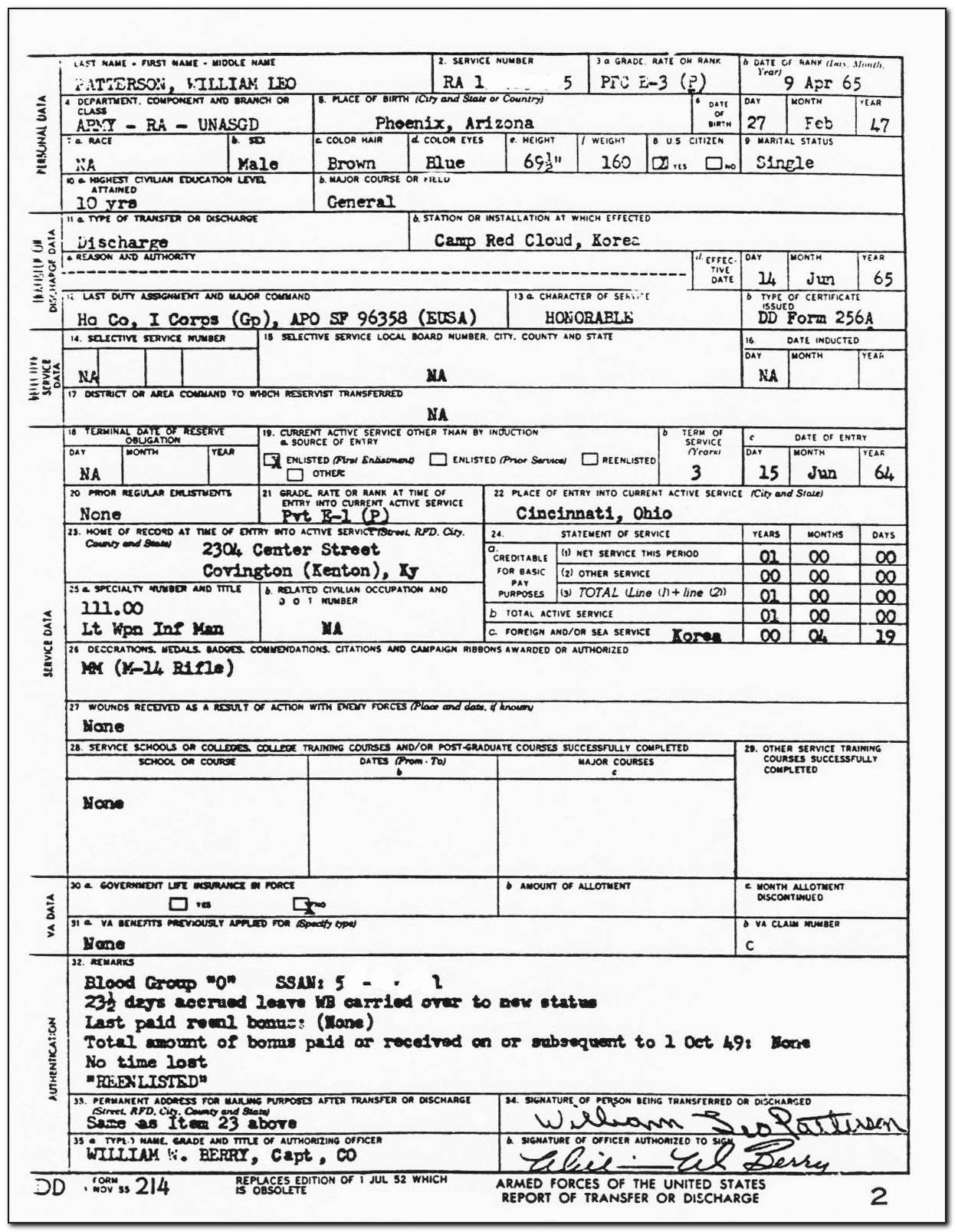 Va Form Request For Dd214