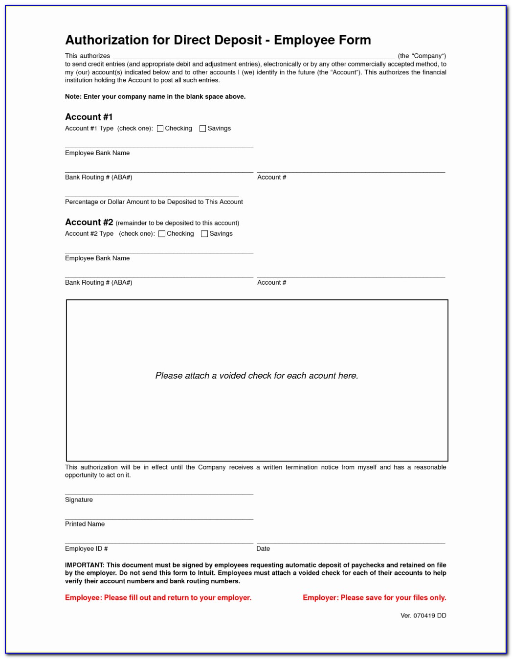 Ach Forms Templates Inspirational Ach Authorization Form Template For Ach Direct Deposit Form