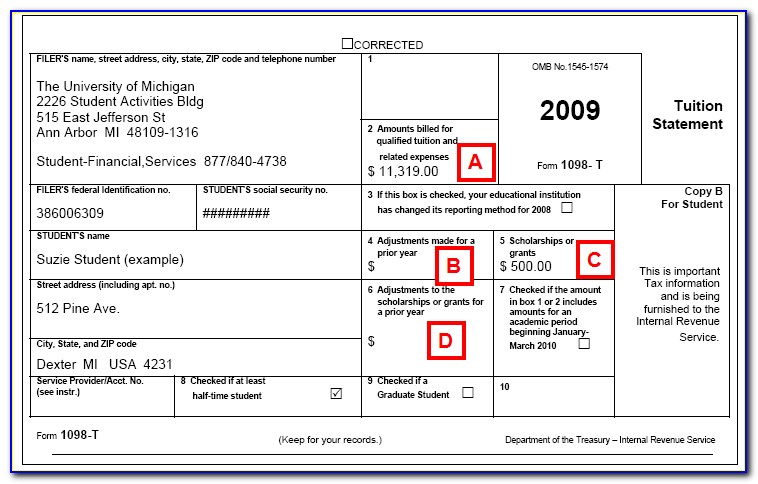 1099 And 1098 Tax Forms