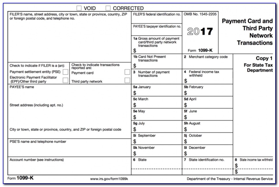 1099 Federal Tax Forms