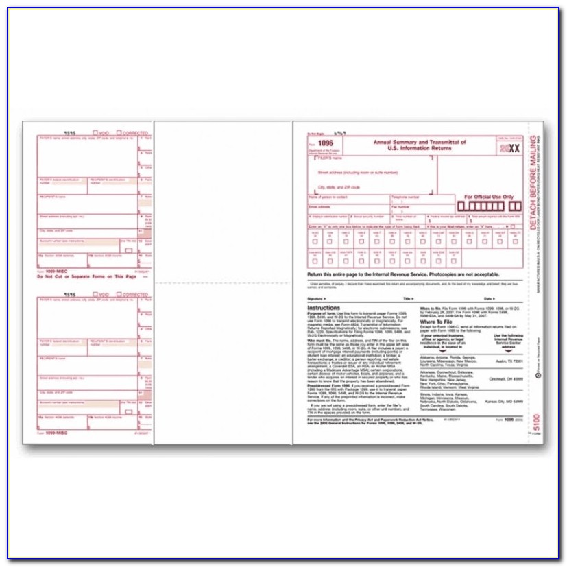 1099 Misc Tax Form Kit
