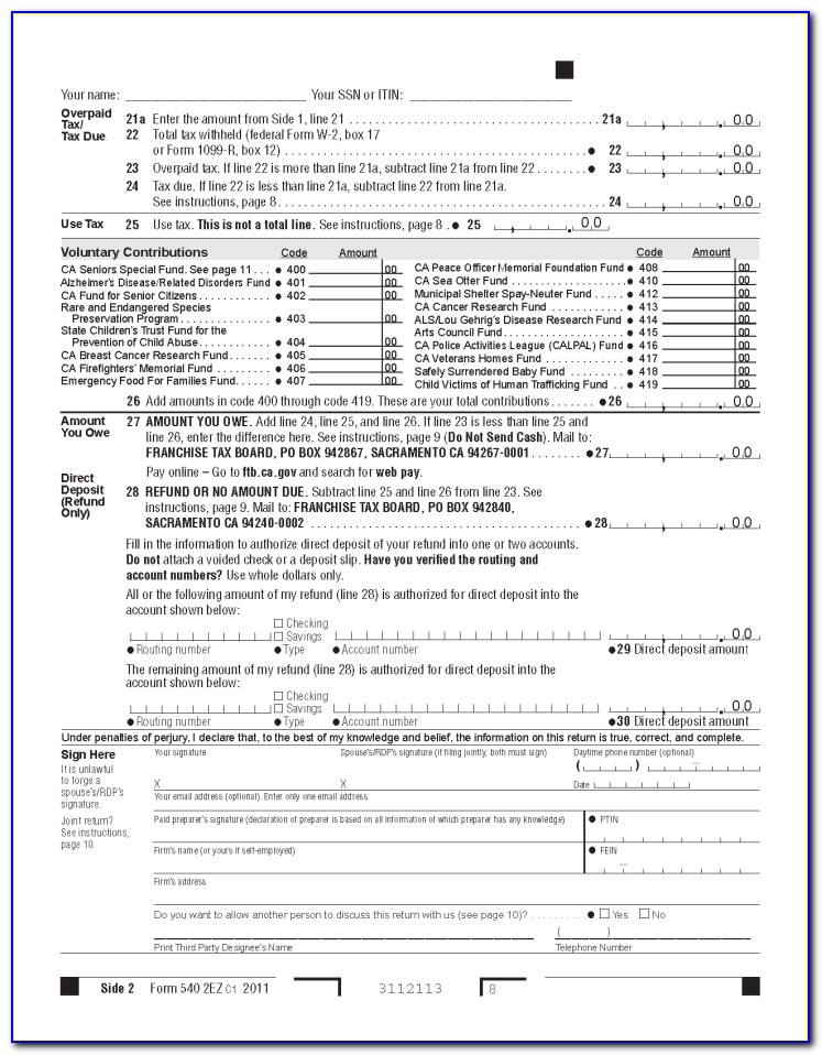 2013 Colorado State Tax Forms