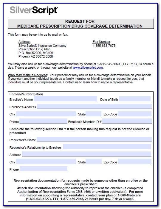 Aetna Medicare Part D Medication Prior Authorization Form