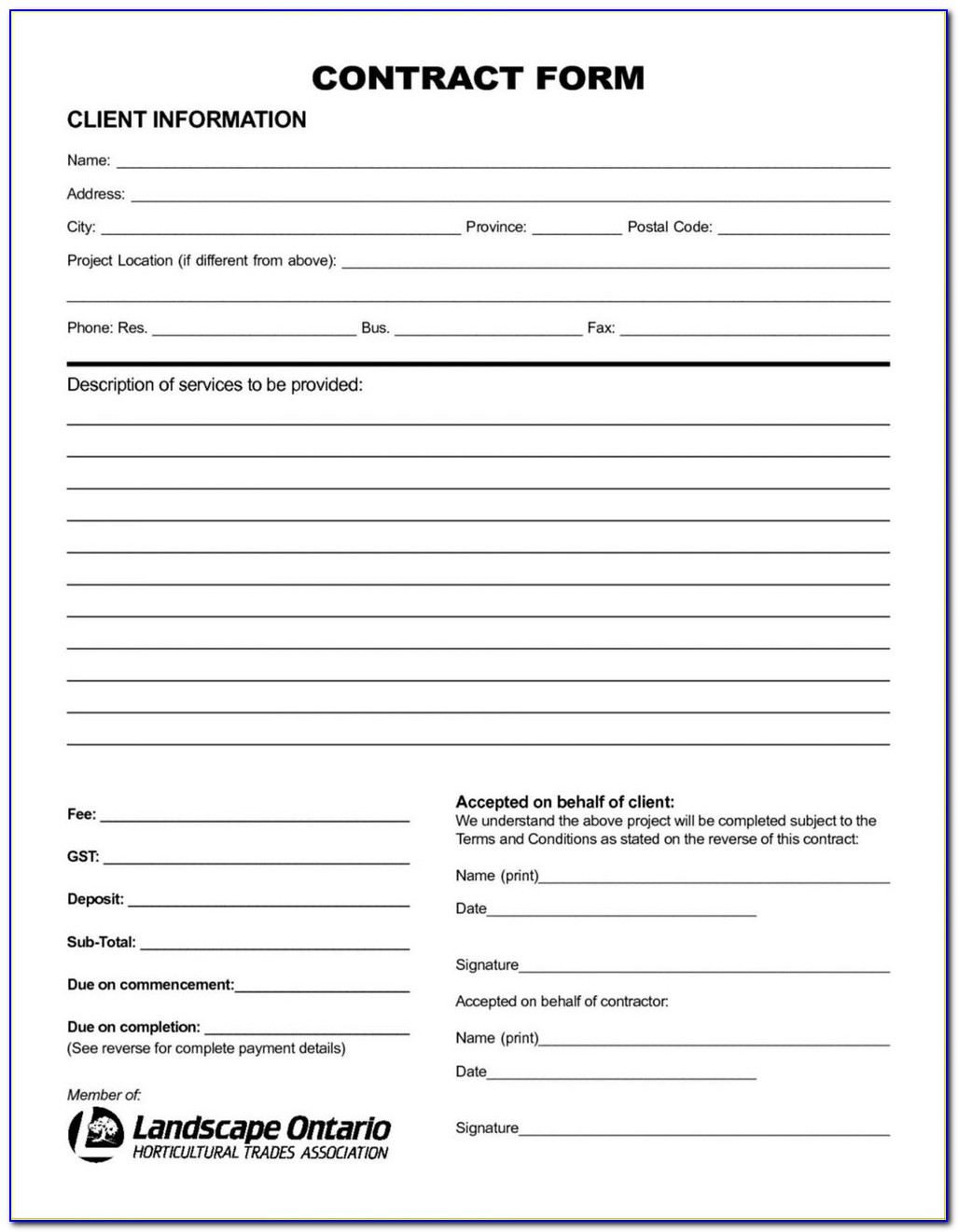 Aia Contract Forms Free