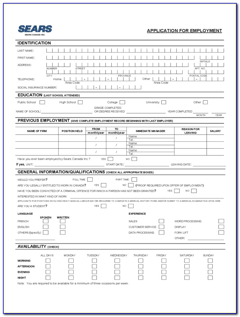 Aldi Jobs Application Form Online